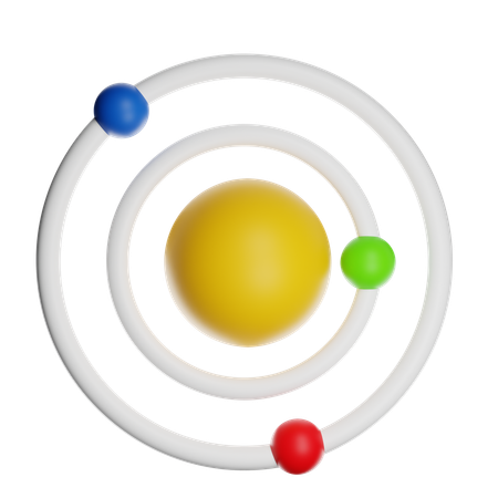 Órbita  3D Icon