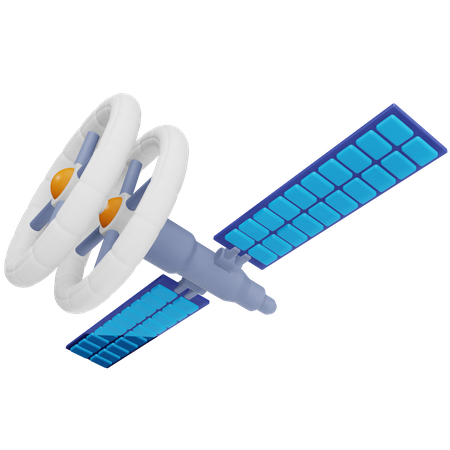 Orbitalstation  3D Icon