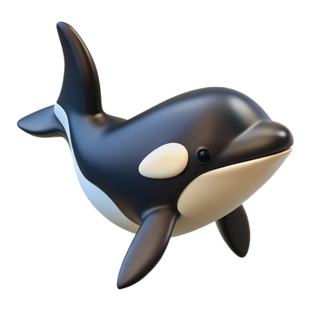 Orca  3D Icon