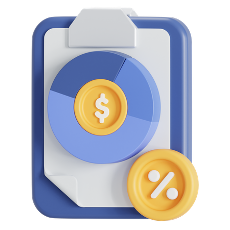 Orçamento  3D Icon