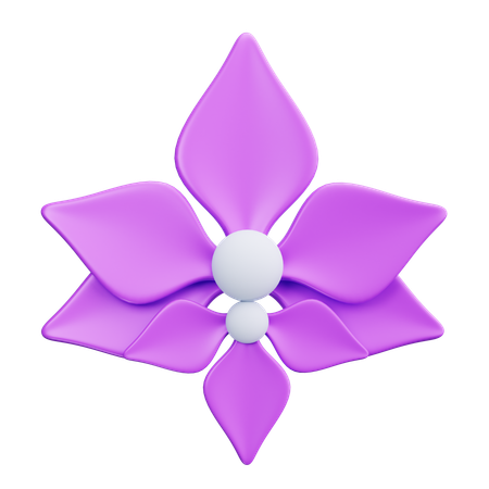 Orchid  3D Icon