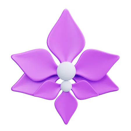 Orchid  3D Icon