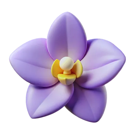 Orchid  3D Icon