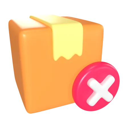 Cancelar orden  3D Icon