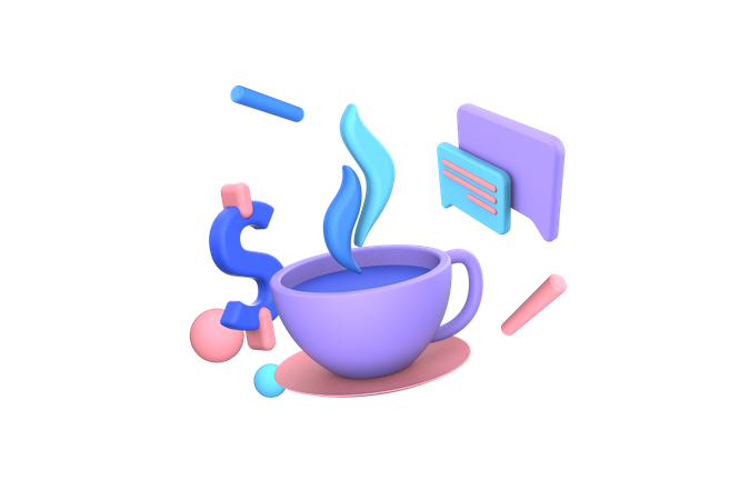 Orden de comida y menú.  3D Icon