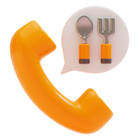 Ordenar comida  3D Icon
