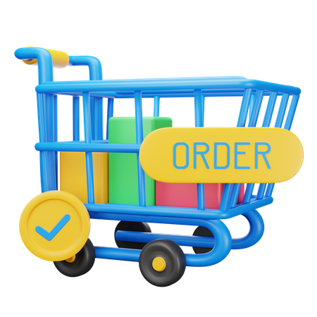 Order  3D Icon