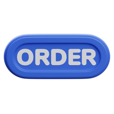 Order Button  3D Icon