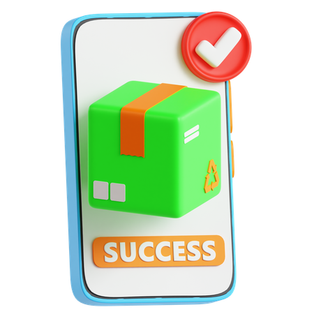 Order Confirmation  3D Icon