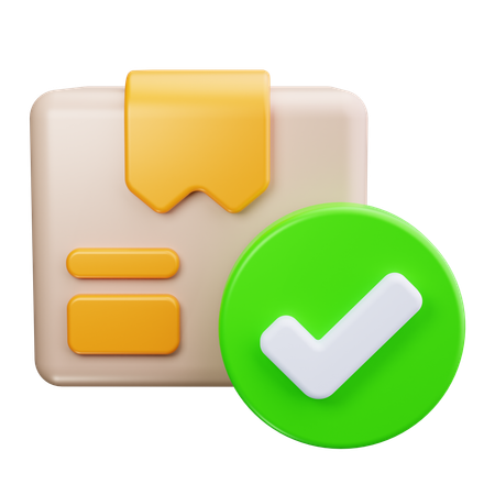 Order Confirmation  3D Icon