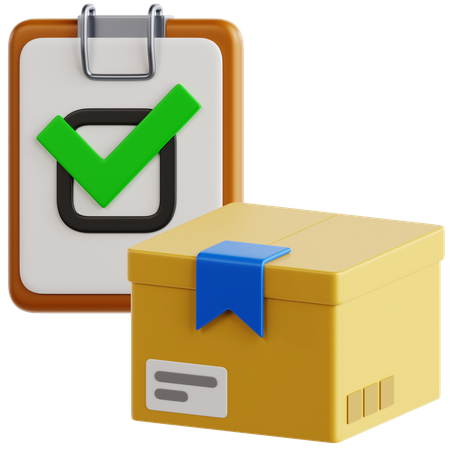 Order Confirmation  3D Icon
