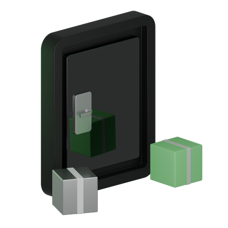 注文配送  3D Icon