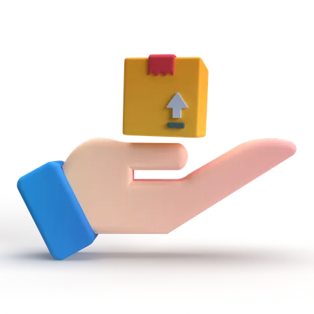 Order Delivery  3D Icon