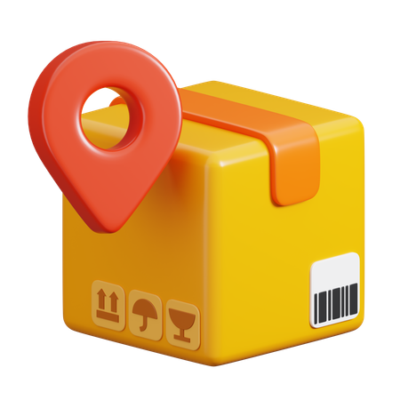 Order Location  3D Icon