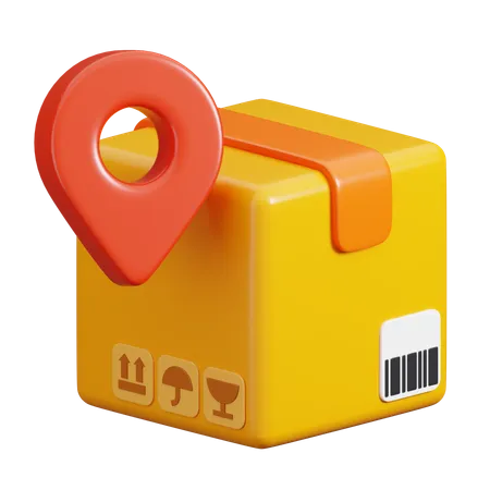 Order Location  3D Icon