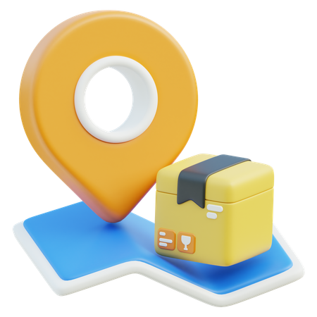 Order Location  3D Icon