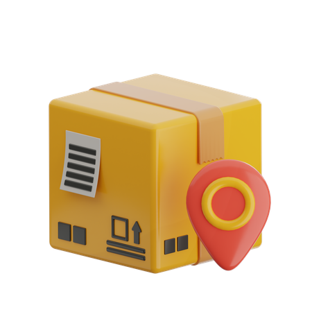 Order Location  3D Icon