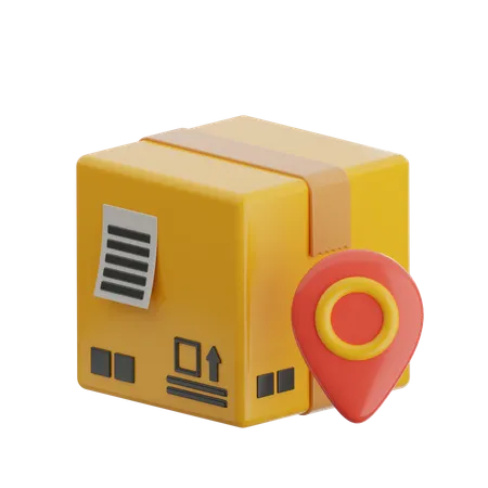 Order Location  3D Icon