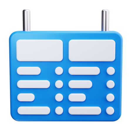 Order Menu  3D Icon