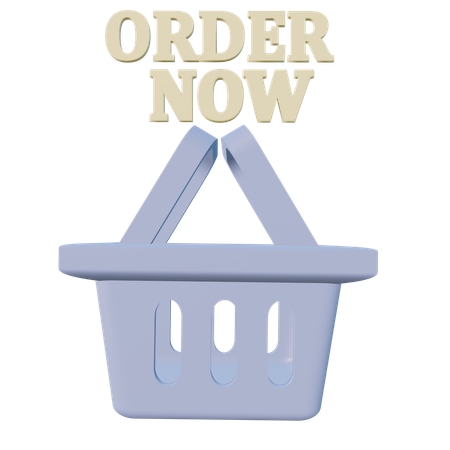 Order Now  3D Icon