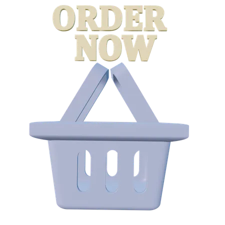 Order Now  3D Icon