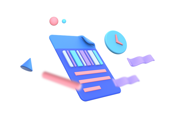 Order Payment Deadline  3D Icon