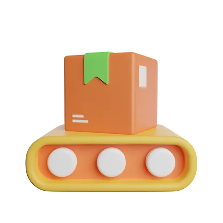 Order Process Delivery 3D Icon