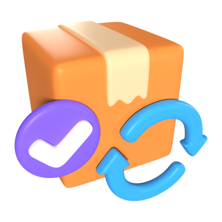 Order Processing 3D Illustration Icon  3D Icon