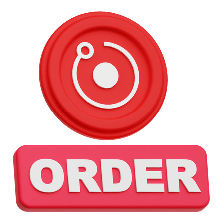 Order Render Token  3D Icon