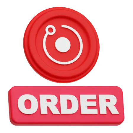 Order Render Token  3D Icon
