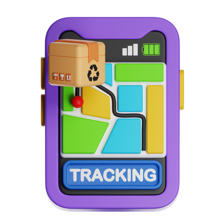 Order Tracking  3D Icon