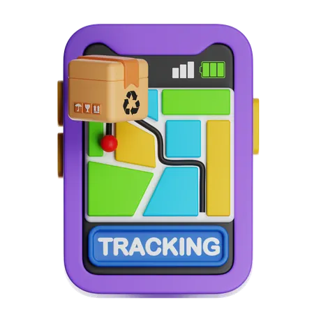 Order Tracking  3D Icon