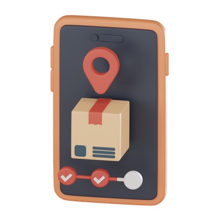 Order Tracking  3D Icon