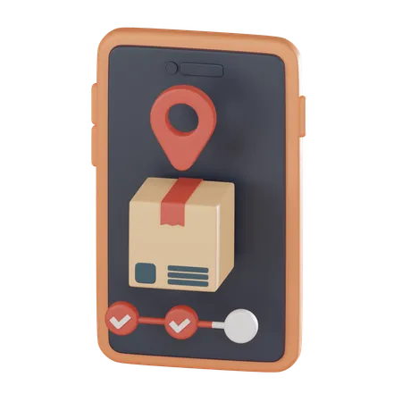 Order Tracking  3D Icon