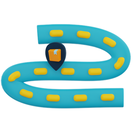 Order tracking  3D Icon
