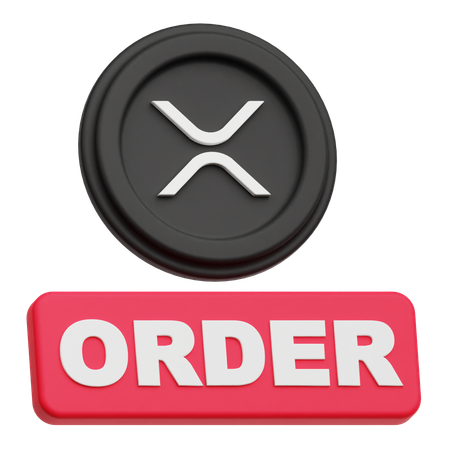 Order XRP  3D Icon