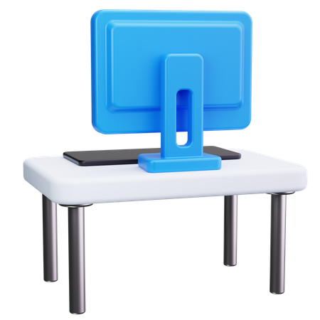 Ordinateur  3D Icon