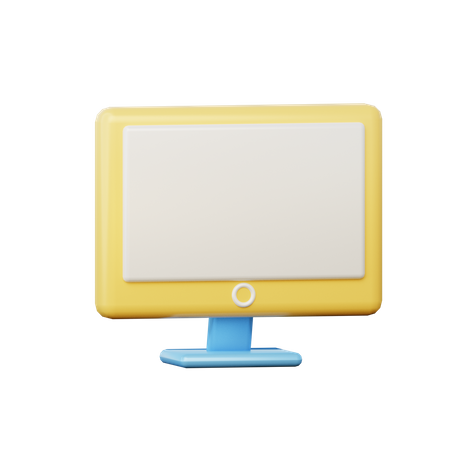 Ordinateur  3D Icon
