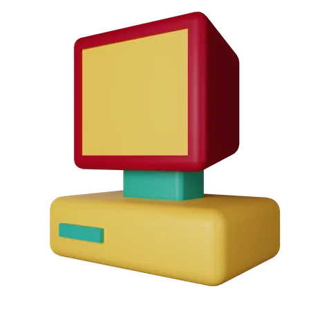 Ordinateur  3D Icon