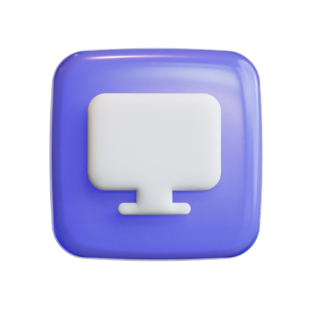 Ordinateur  3D Icon