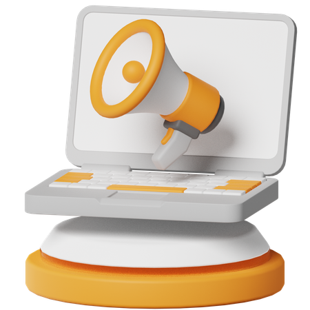 Ordinateur portable  3D Icon