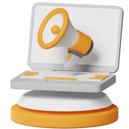 Ordinateur portable  3D Icon