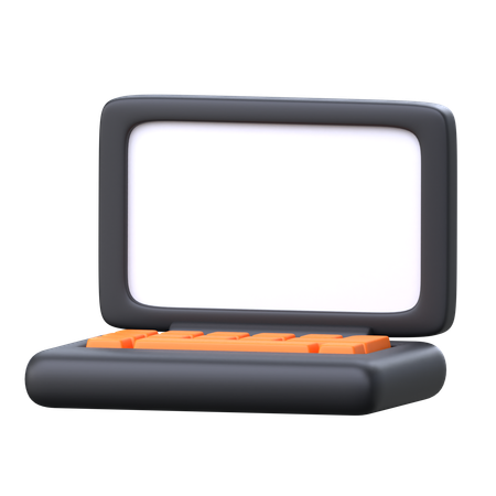 Ordinateur portable  3D Icon