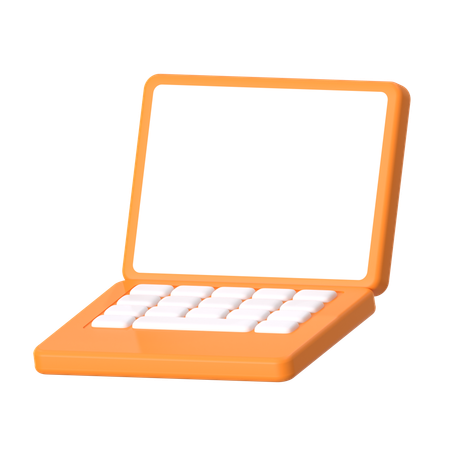 Ordinateur portable  3D Icon