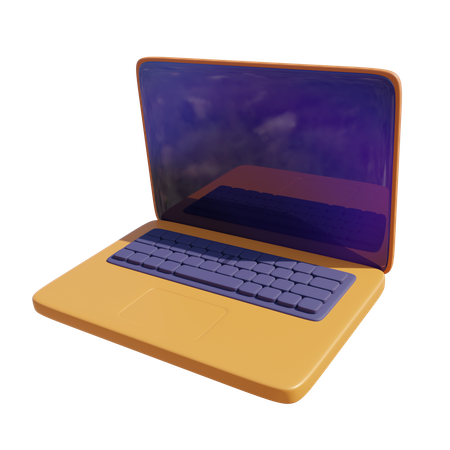 Ordinateur portable  3D Icon