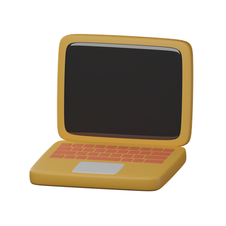 Ordinateur portable  3D Icon