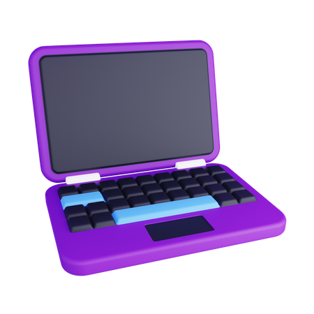 Ordinateur portable  3D Icon