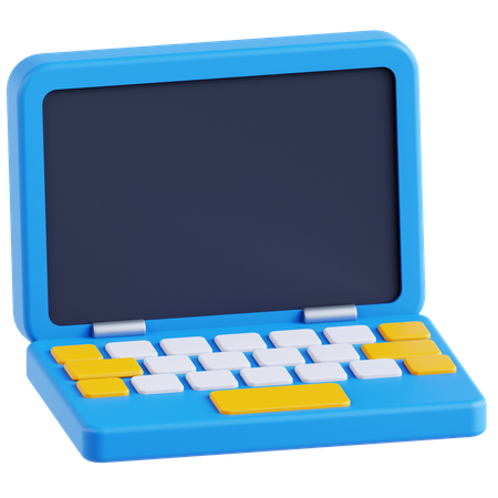 Ordinateur portable  3D Icon