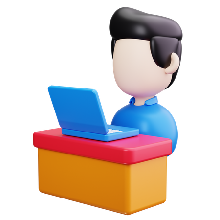 Ordinateur portable  3D Icon