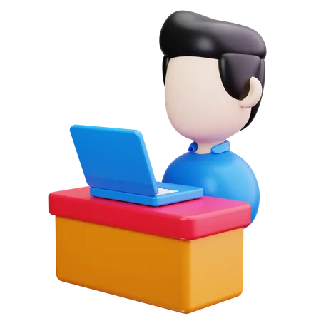 Ordinateur portable  3D Icon